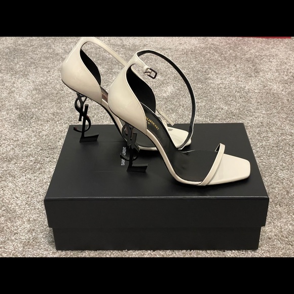 ♥️SOLD♥️White YSL Logo Opyum Opium 110 shoes - Picture 3 of 13